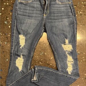Hollister Mid-Rise Blue Jeans